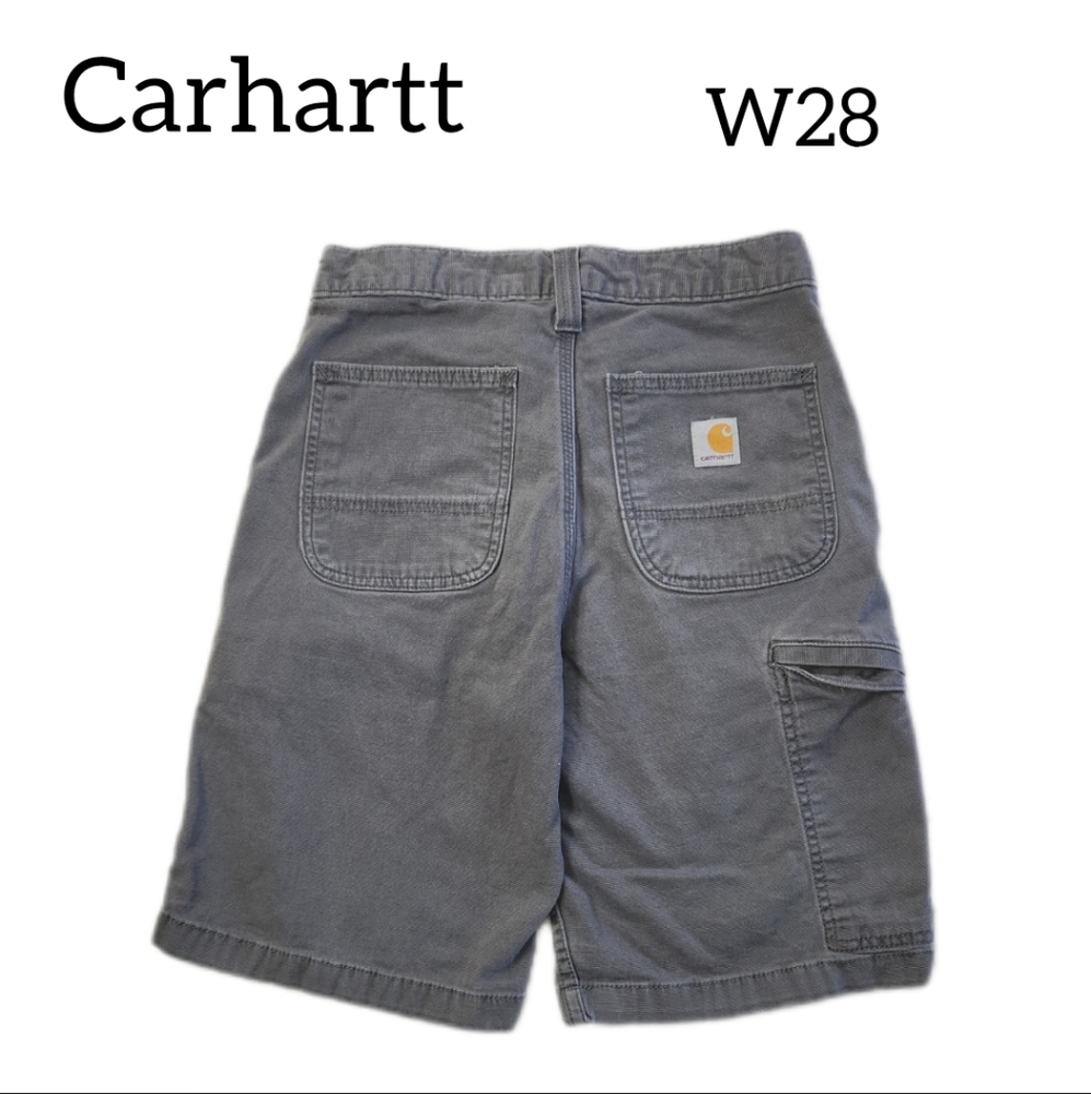 CARHARTT MENS SHORTS  RELAXED FIT SIZE 28 GREY COLOR